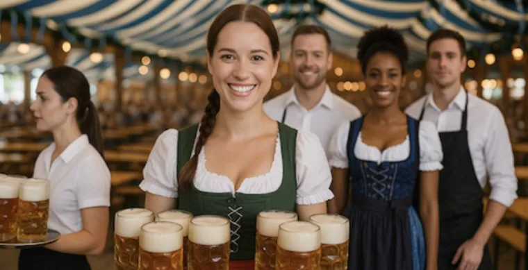 Kurzfristig Eventpersonal finden – Engpässe beim Oktoberfest vermeiden